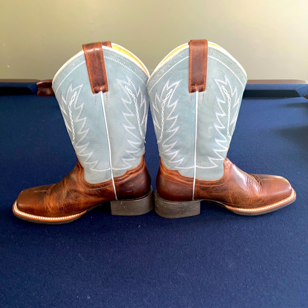 Rank 45 Women's Damiana Xero Gravity Western Boot  Square Toe 8.5
